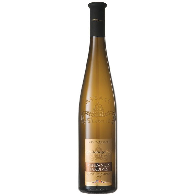 Wolfberger Gewurztraminer Vendanges Tardives Vin D'Alsace Blanc : La Bouteille De 75Cl