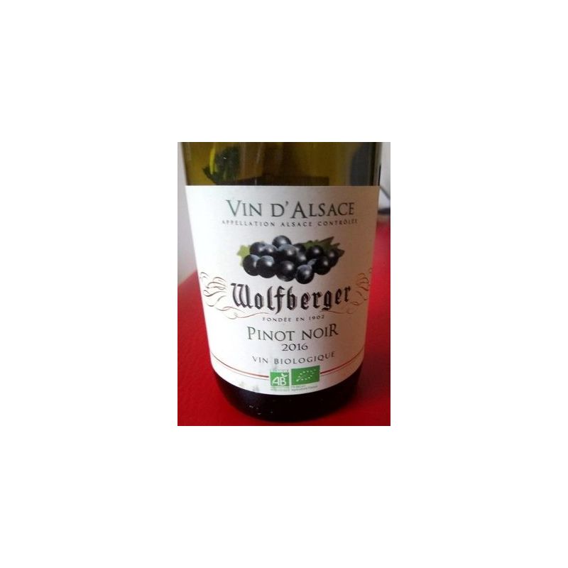 Wolfberger 75Pinot Noir Rg Bio Wolfberg13