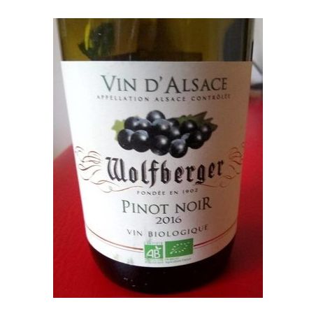 Wolfberger 75Pinot Noir Rg Bio Wolfberg13