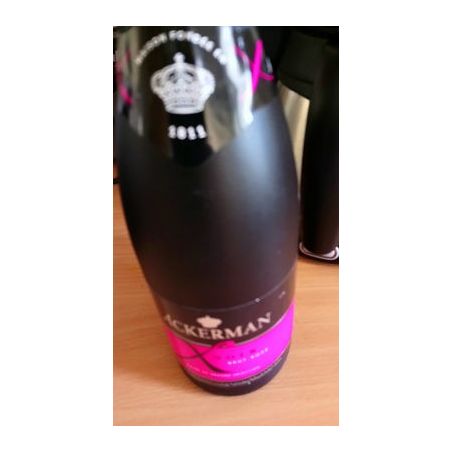 Ackerman Vin Mousseux Rose X Noir 12 D 75 Cl + Ice Bag