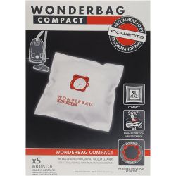 Rowenta Wonderbag Wb305120 Sacs Aspirateur Compact X 5