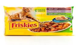 Friskies Pack 4X100G Pochon Multivariete