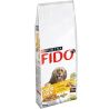 Fido Croquettes Pour Chien Adulte Poulet/Légumes : Le Sac De 15 Kg