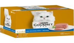 Gourmet Pâtée Pour Chats Gold Les Mousselines : 24 Boites De 85 G
