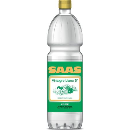 Saas Vinaigre Blanc : La Bouteille De 100 Cl