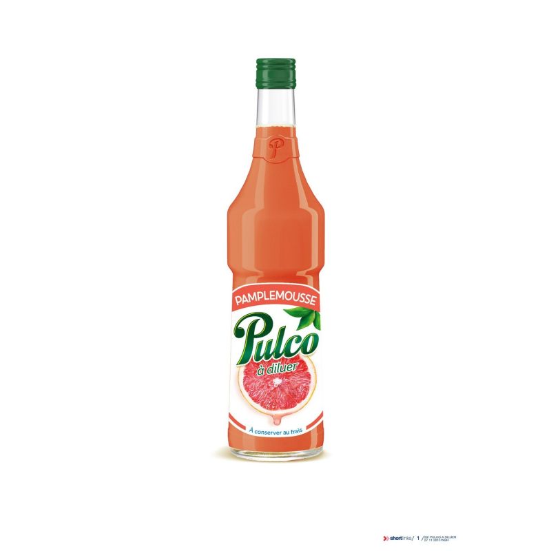 Pulco Boisson Concentrée Pamplemousse : La Bouteille De 70Cl