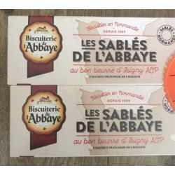 Biscuiterie De L'Abbaye L.2 Sables Pu.Beurre 125G L Abbaye Offre Speciale