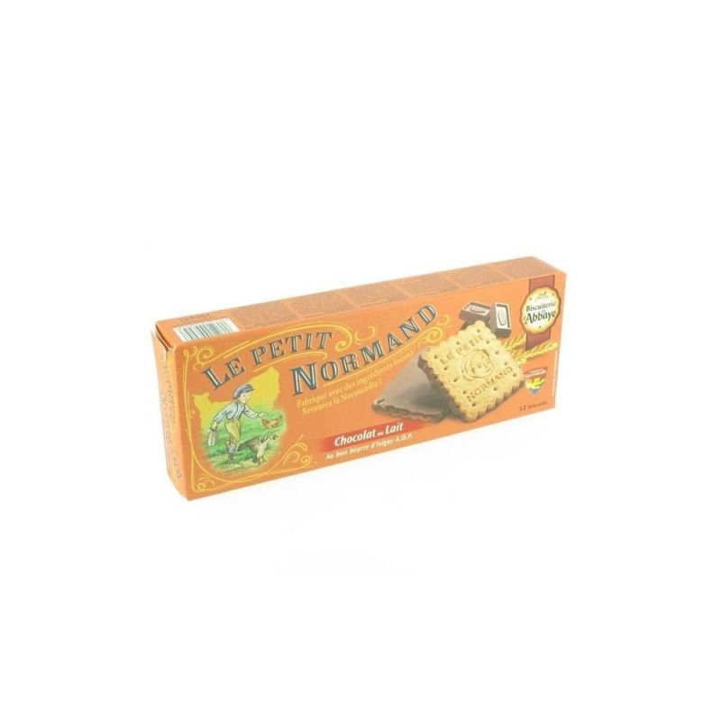 Biscuiterie De L'Abbaye 150G Petit Normand Chocolat L Abbaye