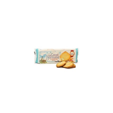 Biscuiterie De L'Abbaye Etui Carre Normand 140G Vanille Abbaye