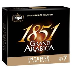 Légal 1851 Grand Arabica Instence Pack Moulu 2X250G Fid