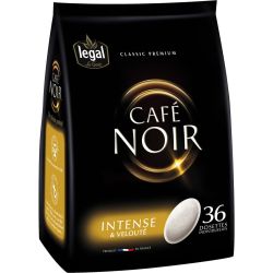 Légal Café Noir Dosette X36 250G