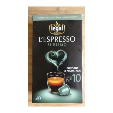Legal Leg.L Espre.Sublimo 10Cap 50G