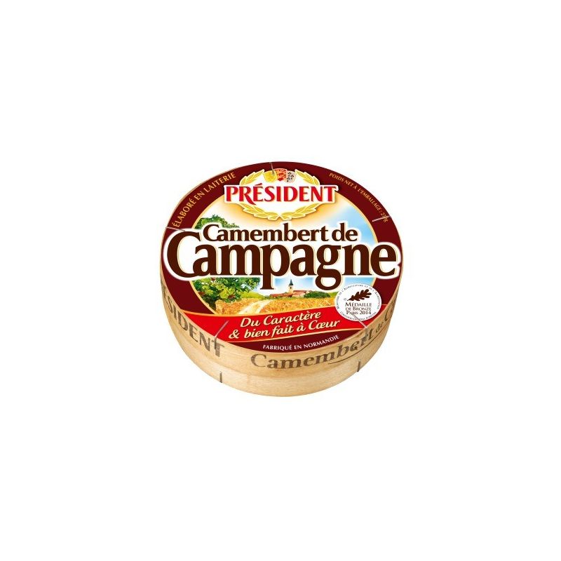 President Psdt Camembert Campagne 250G