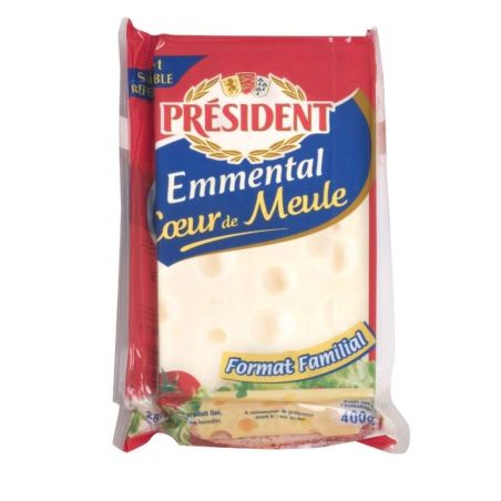 President 400G Emmental Plaquette 45%Mg