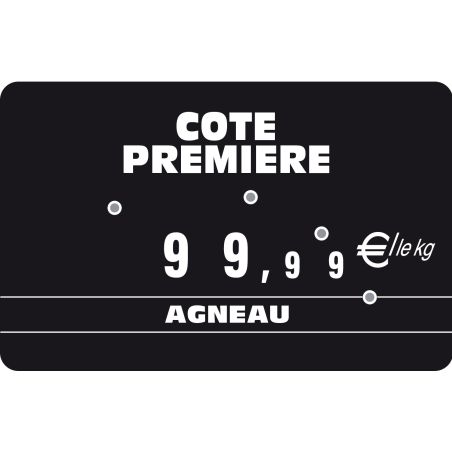 Etiq Etal Kit 27 Agneau Texte Bch