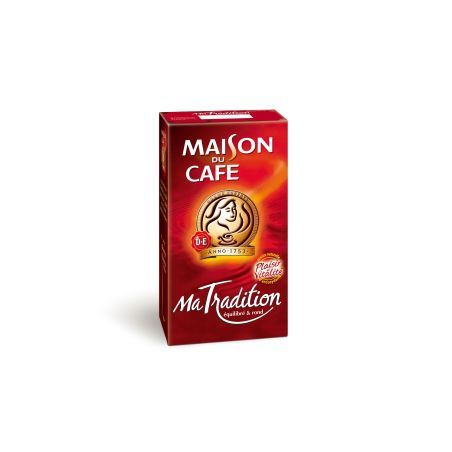 Maison Du Café Tradition Moulu Équilibré Et Rond : La Paquet De 250 G