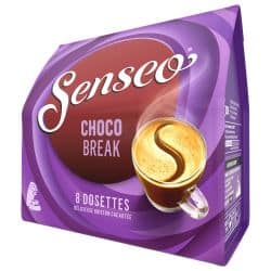 Senseo Café Dosettes Choco Break : Le Sachet De 8 - 108 G