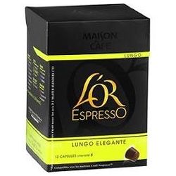 Maison Du Cafe 10 Capsules L Or Espresso Lungo Elegance
