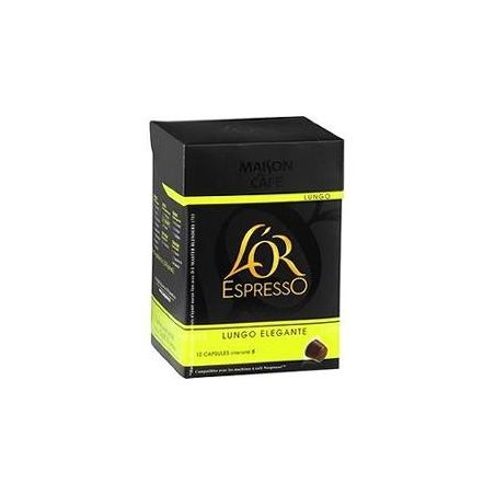 Maison Du Cafe 10 Capsules L Or Espresso Lungo Elegance