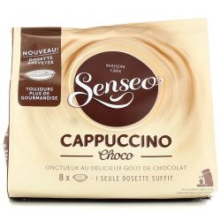 Maison Du Cafe 8 Doses Moulu Senseo Cappucino Chocolat