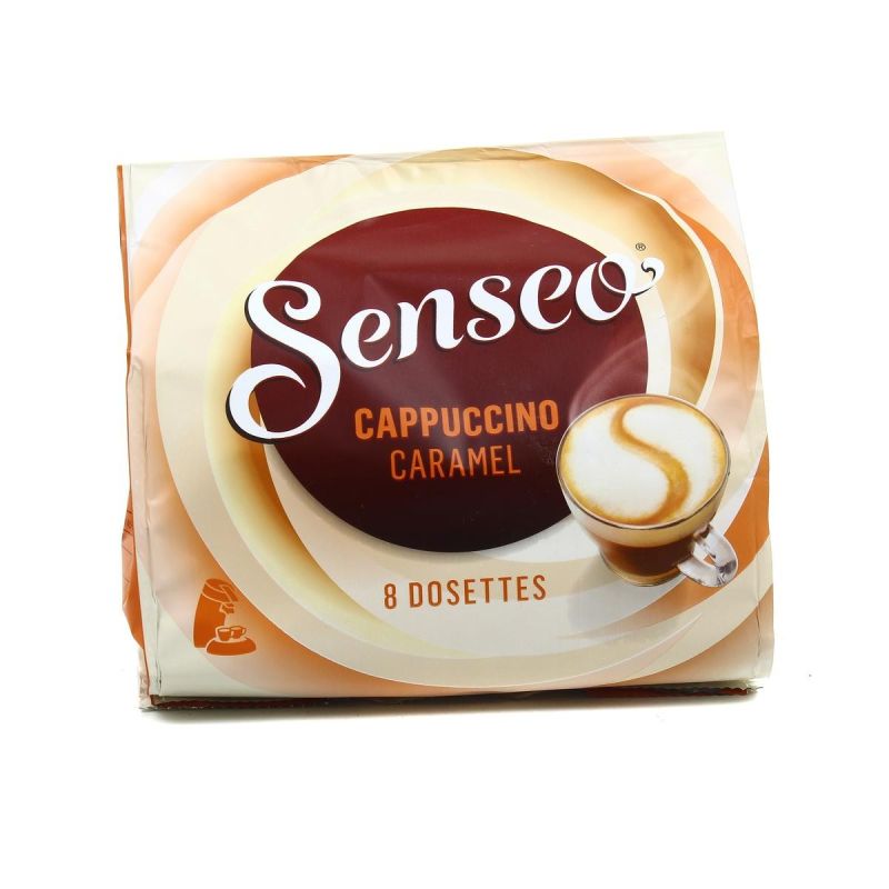 Maison Du Cafe 92G X8 Doses Senseo Cappuccino Caramel