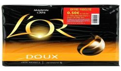 Maison Du Cafe 2X250G Moulu L Or Doux Maiosn