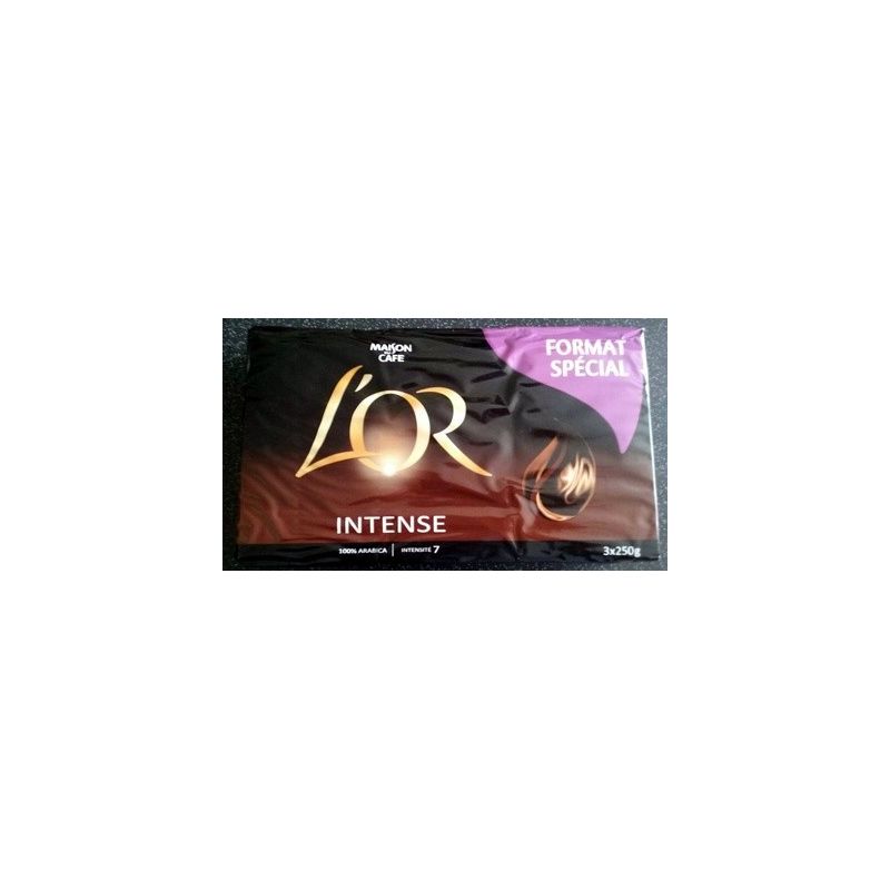 Maison Du Cafe 3X250G Moulu Intense Mdc