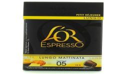 Maison Du Cafe 10 Doses L Or Caps Espress Lungo Matinal