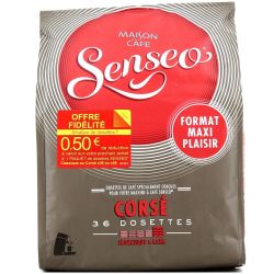 Maison Du Cafe Mdc Senseo Corse 36 Doset.250G