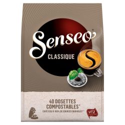 Senseo Café Dosettes Classique : Le Paquet De 40 - 277G