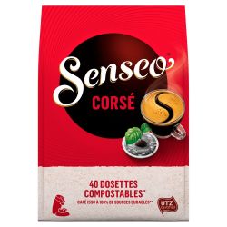 Senseo Café Dosettes Corsé : Le Paquet De 40 - 277 G