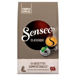 Senseo Café Dosettes Classique : Le Paquet De 54 - 375G