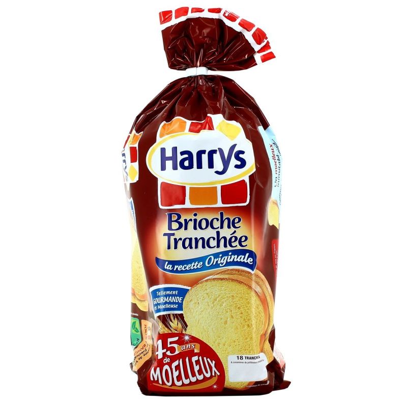 Harry'S 500G Brioche Tranchee Nature Harry S