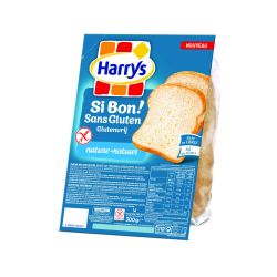 Harry'S Harr.Pain Ss Gluten Natur.300G