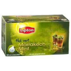 Lipton Marrakech Mint Tea Boite 20 Sachets Mousseline