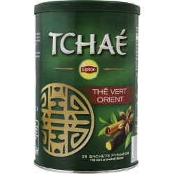 Lipton Thé Vert Tchaé Orient : La Boite De 25 Sachets - 50 G