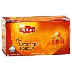 Lipton The Orange Jaipur Boite 20 Sachets Mousseline