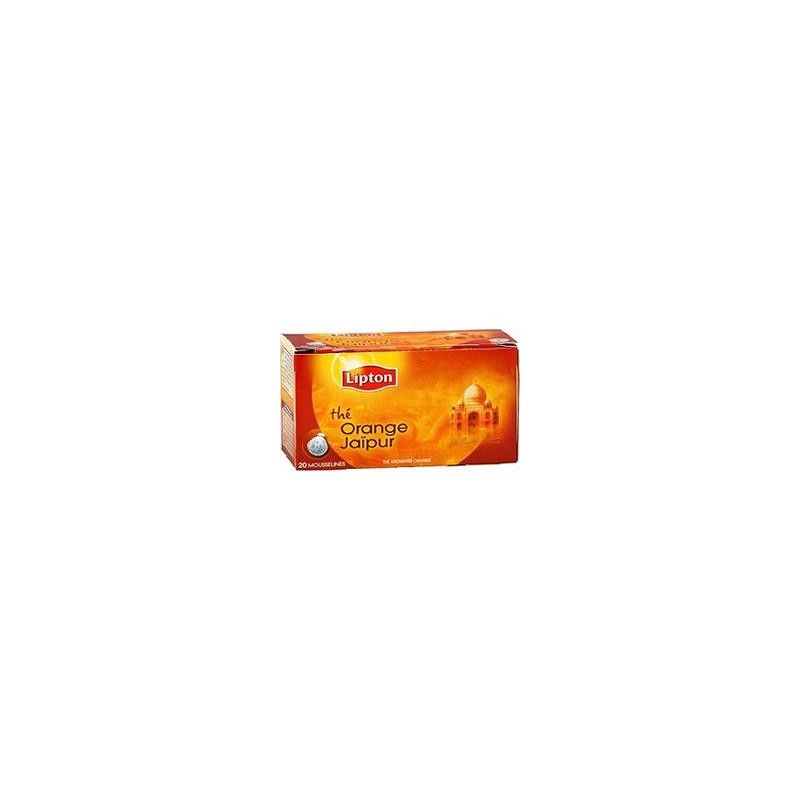 Lipton The Orange Jaipur Boite 20 Sachets Mousseline