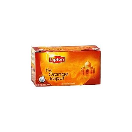 Lipton The Orange Jaipur Boite 20 Sachets Mousseline