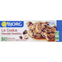 Bjorg Cookies Chocolat Noisette Bio : Le Paquet De 12 - 200 G