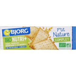 Bjorg Biscuits Le P'Tit Nature Bio : Paquet De 24 - 200 G