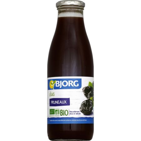 Bjorg Jus De Pruneaux Bio Sans Sucres Ajoutés : La Bouteille 75 Cl