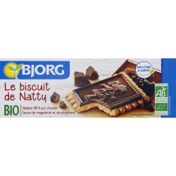 Bjorg Biscuits Chocolat Noir Bio : Le Paquet De 12 - 150 G