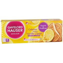 Gayelord Hauser H Biscuit Regime Vanille/Citron 150G