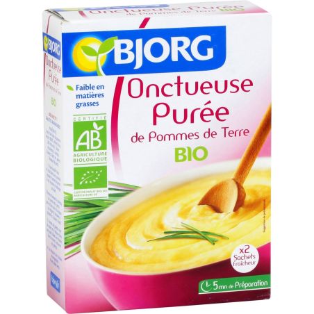 Bjorg Purée Onctueuse De Pommes Terre Bio 194G