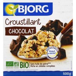 Bjorg Céréales Chocolat Bio : La Boite De 500 G