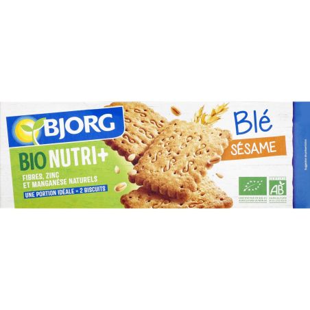 Bjorg Biscuits Sésame Bio : Le Paquet De 184 G