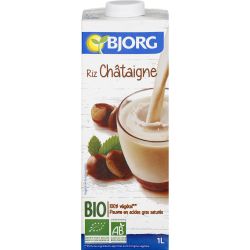 Bjorg Boisson Végétale Châtaigne Bio : La Brique De 1 L