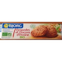 Bjorg Biscuit Amande Flocon Avoine Bio 125G