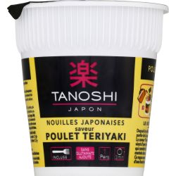 Tanoshi Nouilles Instantanée Poulet Teriyaki : La Boite De 65 G